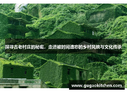 探寻古老村庄的秘密，走进被时间遗忘的乡村风貌与文化传承
